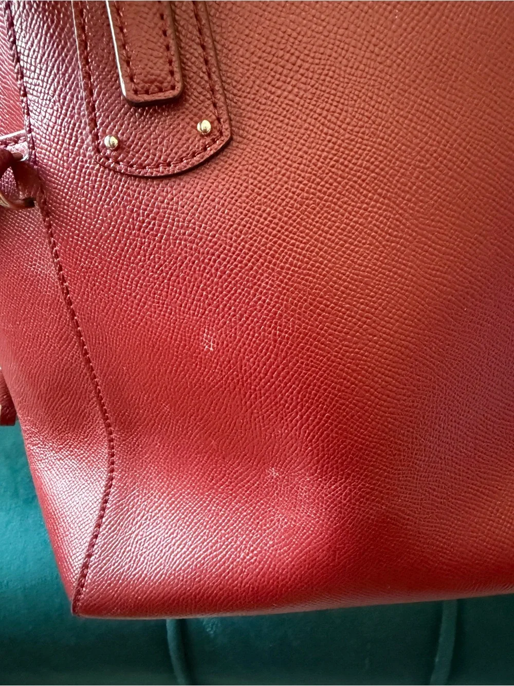 Michael Kors Burgundy Voyager Tote